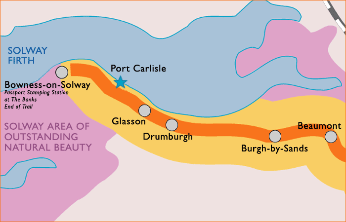 Day 6: Knockupworth to Bowness-on-Solway.  And back again.